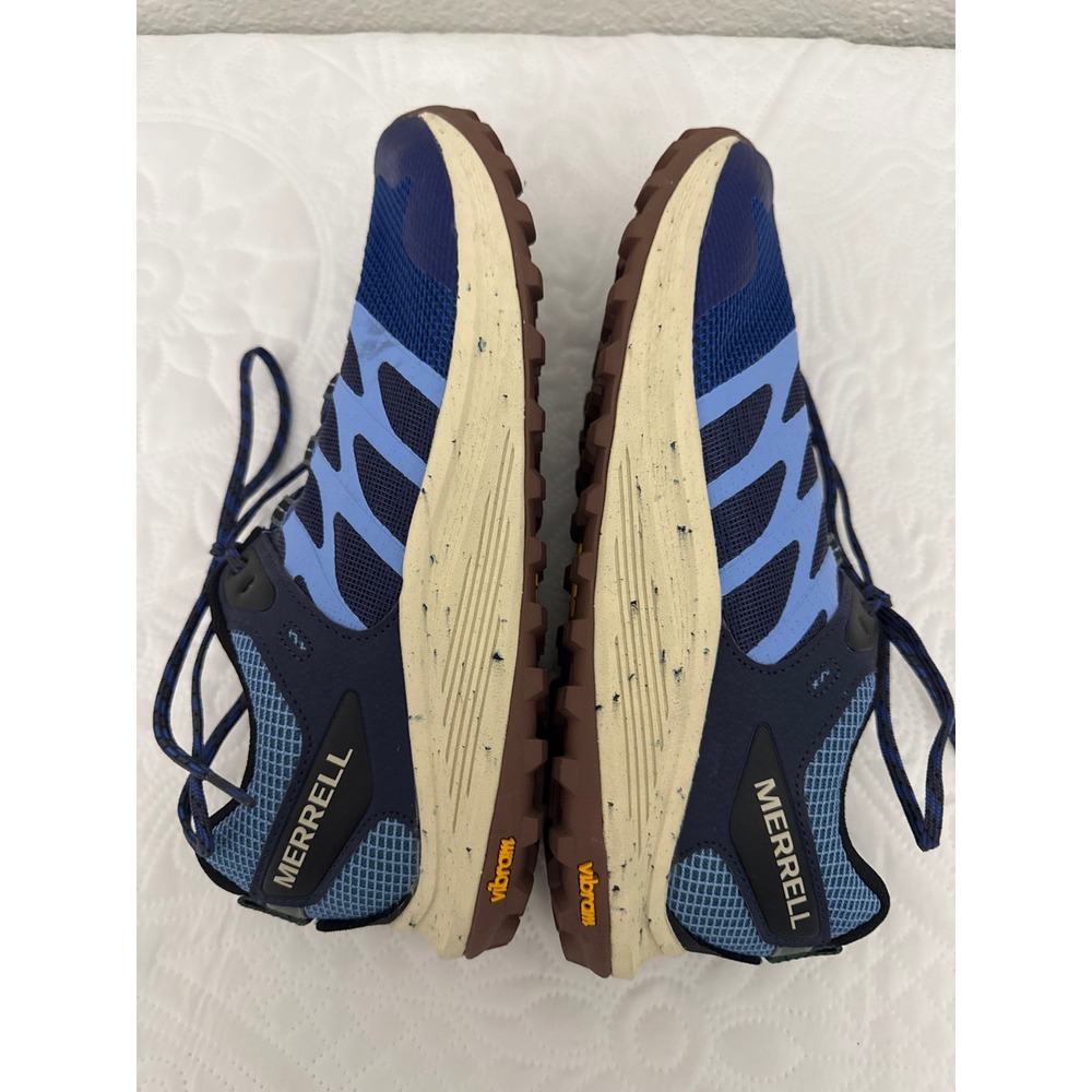 Merrell Nova 3 Blue Trail Running Shoes J068203 Men's Size 10 - Picture 6 of 11